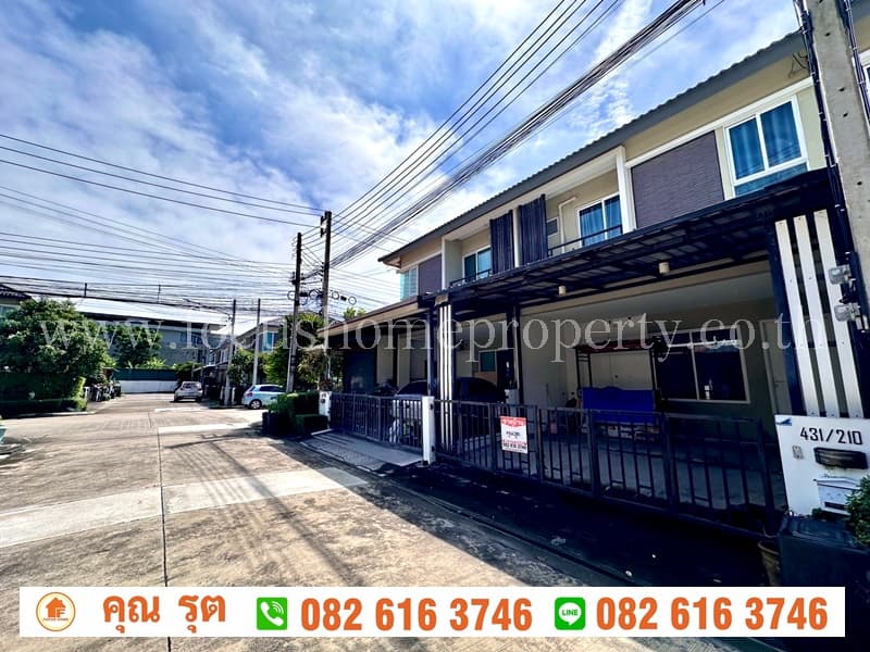 ขาย ทาวน์เฮาส์ ดีไลท์ เดอลอฟท์ รังสิต ( พนาลี31 )
